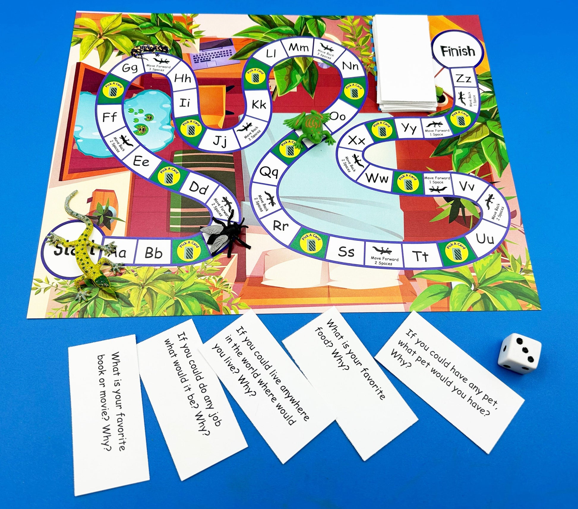 Salamander room board game