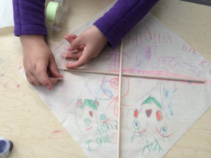 Make your own kite kids STEM