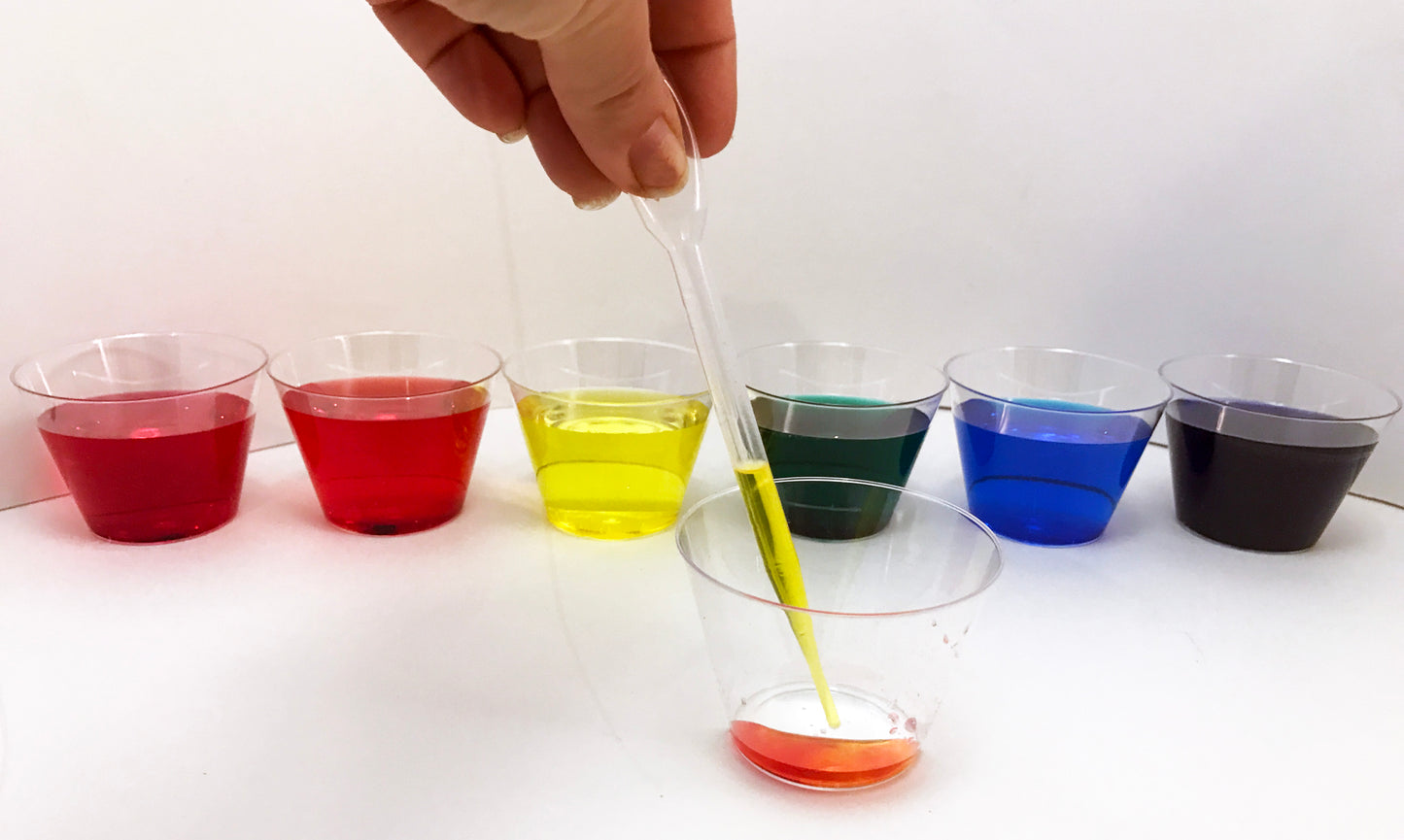 Color mixing experiment