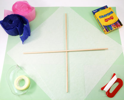 Create your own kite, art and science activity, to go along with May's Ivy Kids kit featuring the book The Wind Blew by Pat Hutchins. 