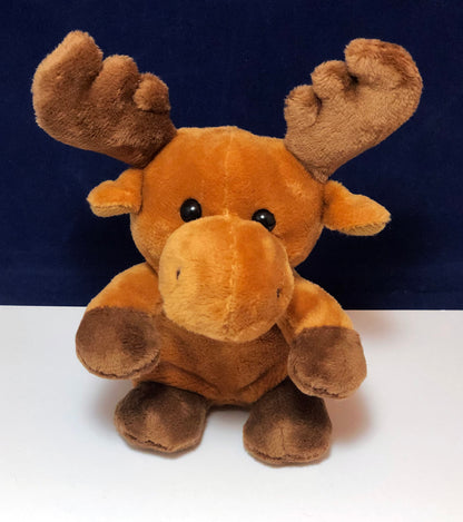 Plush moose doll