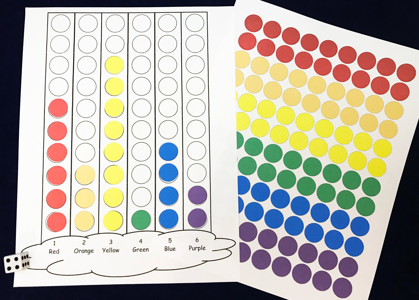 Graph a rainbow
