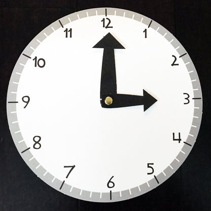 time activity learning about clocks