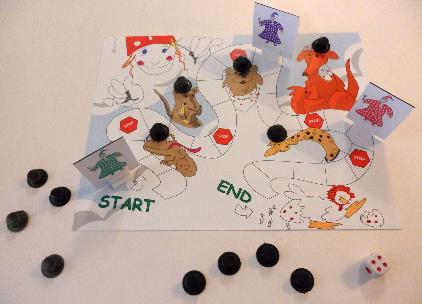 The Magic Hat - board game