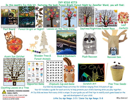 Forest Themed Activities kids Nocturnal Animals