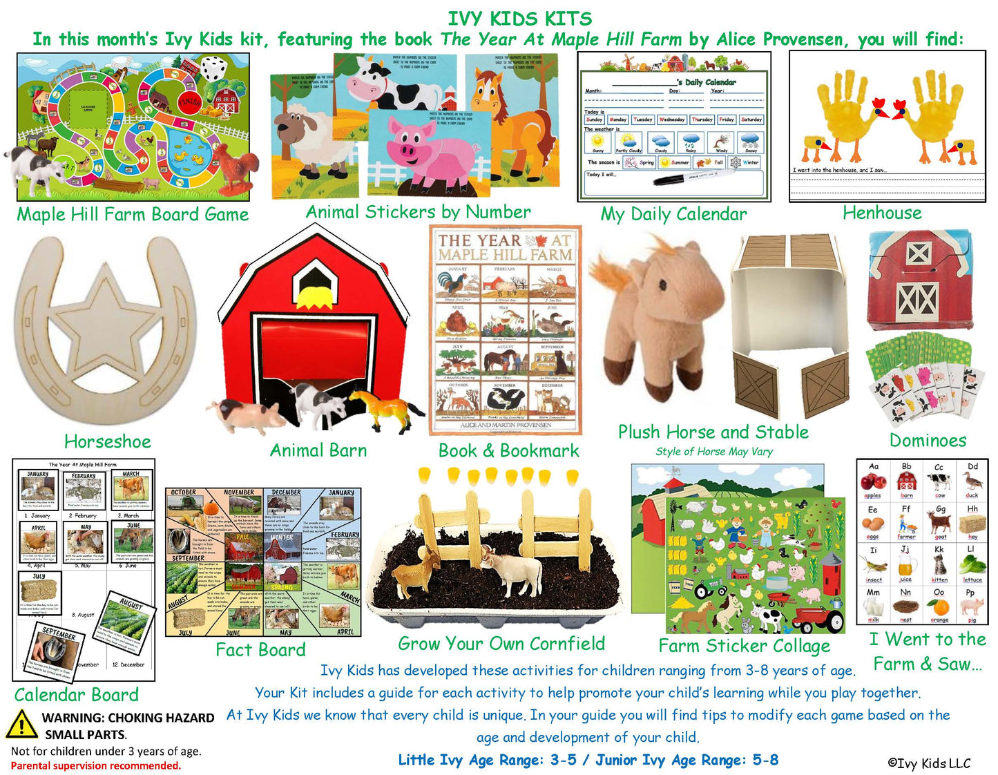 Ivy Kids Kit - The Year at Maple Hill Farm
