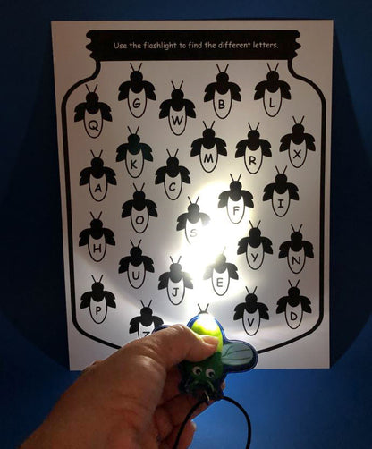 firefly flashlight literacy games