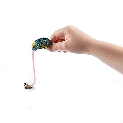 Chameleon catch insects with sticky tongue game