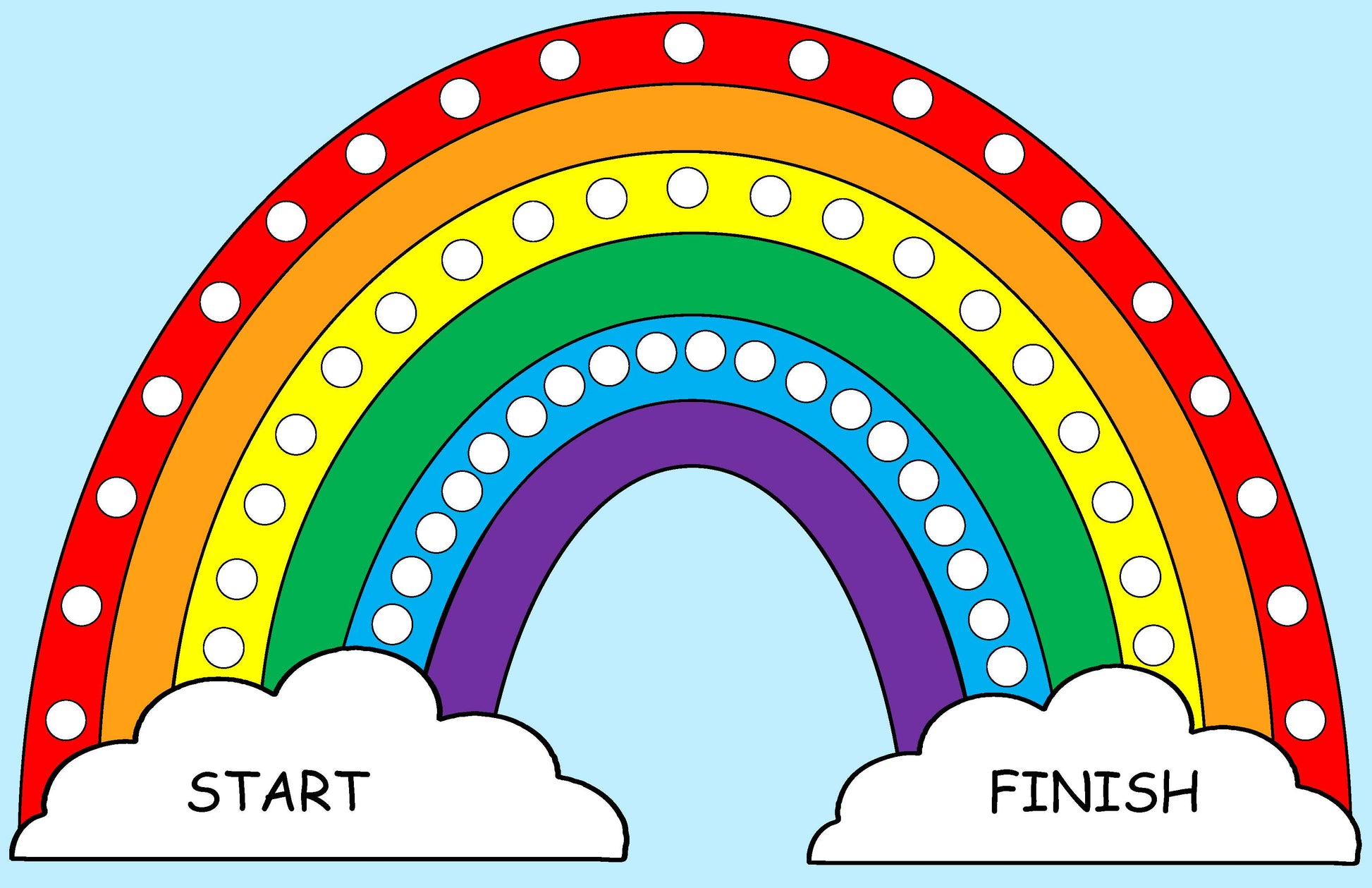 Over the Rainbow board game